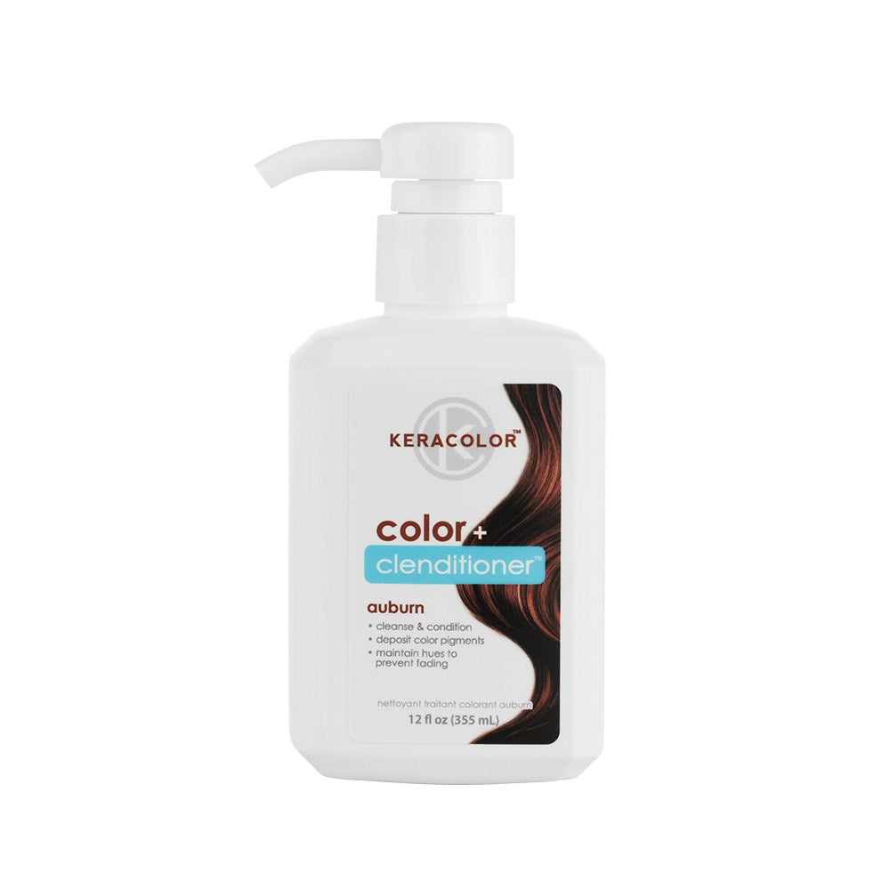 Keracolor Color Clenditioner Colouring Shampoo Auburn 355ml