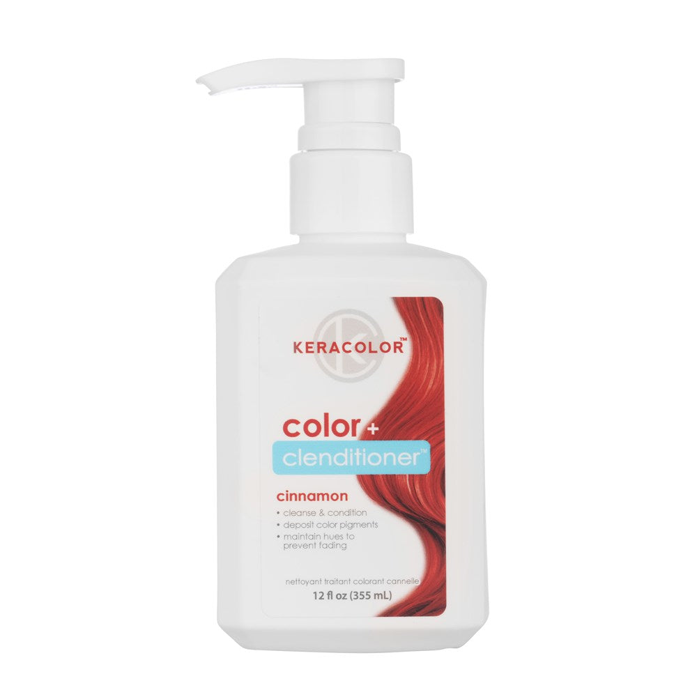 Keracolor Color Clenditioner Colouring Shampoo Cinnamon 355ml