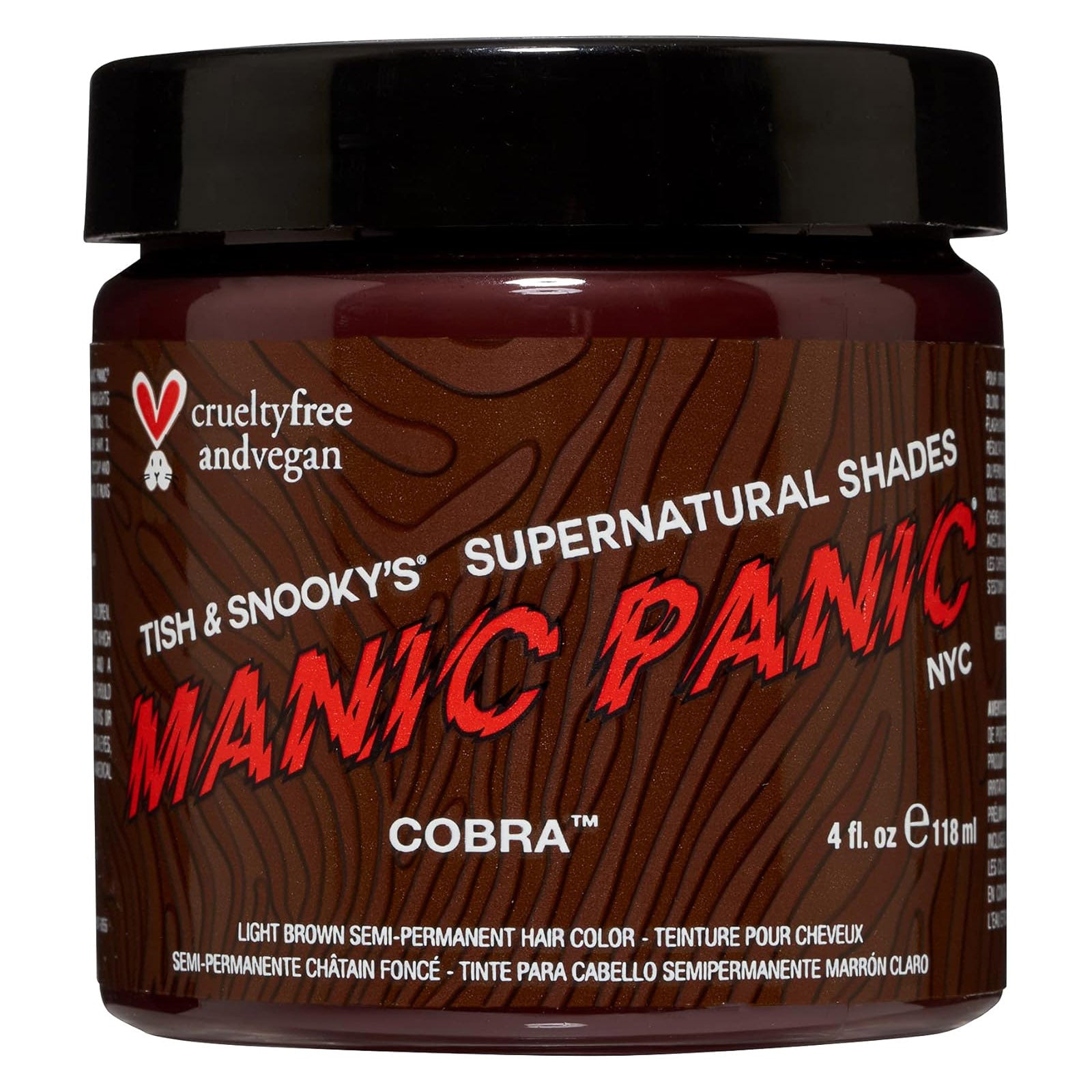 Manic Panic Classic Hair Dye Semi Permanent Vegan Colour 118ml