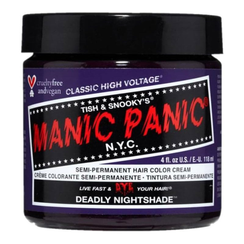 Manic Panic Classic Hair Dye Semi Permanent Vegan Colour 118ml