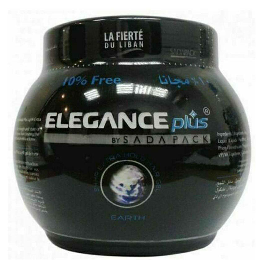 Elegance Plus Extra Hold 24hr Hair Styling Gel Earth 1kg