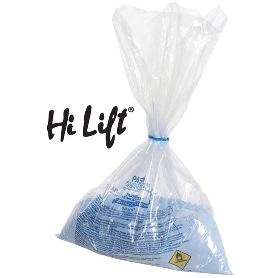 Hi Lift Bleach Blue Refill 500g Bag Dust Free Made In Italy