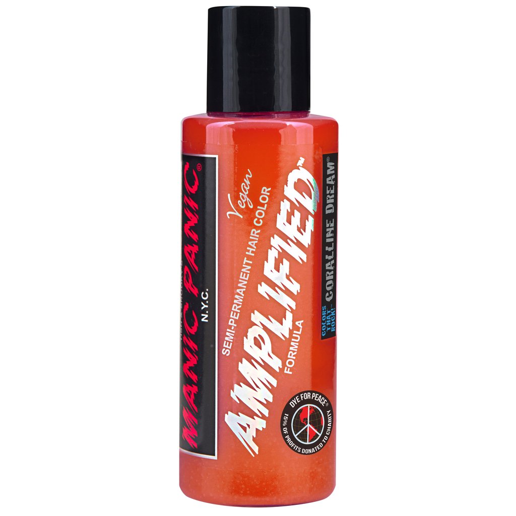 Manic Panic Amplified Hair Dye Semi Permanent Vegan Colour 118ml
