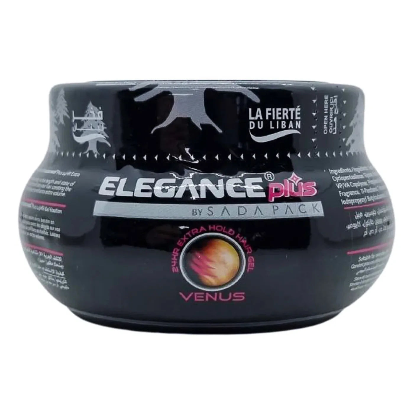 Elegance Plus Extra Hold 24hr Hair Styling Gel Venus 500g
