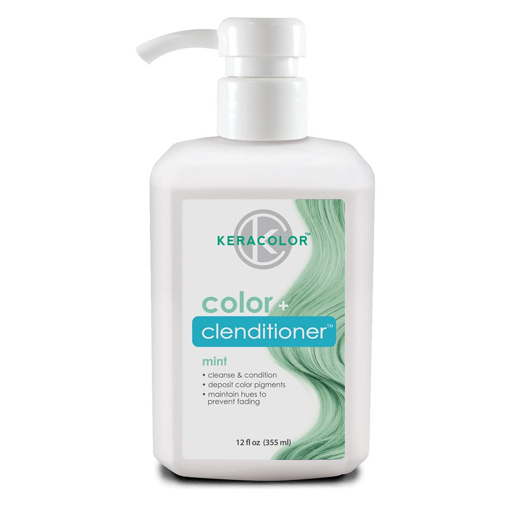 Keracolor Color Clenditioner Colouring Shampoo Mint 355ml