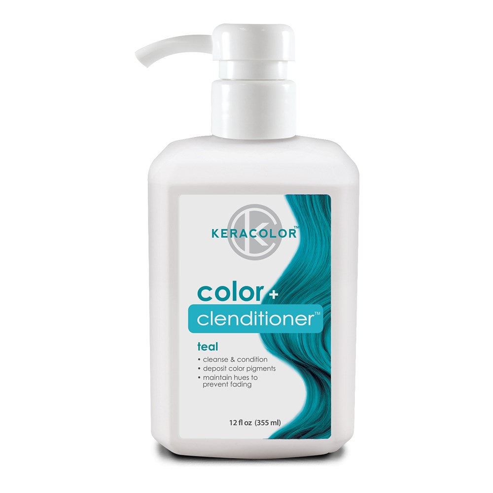 Keracolor Color Clenditioner Colouring Shampoo Teal 355ml