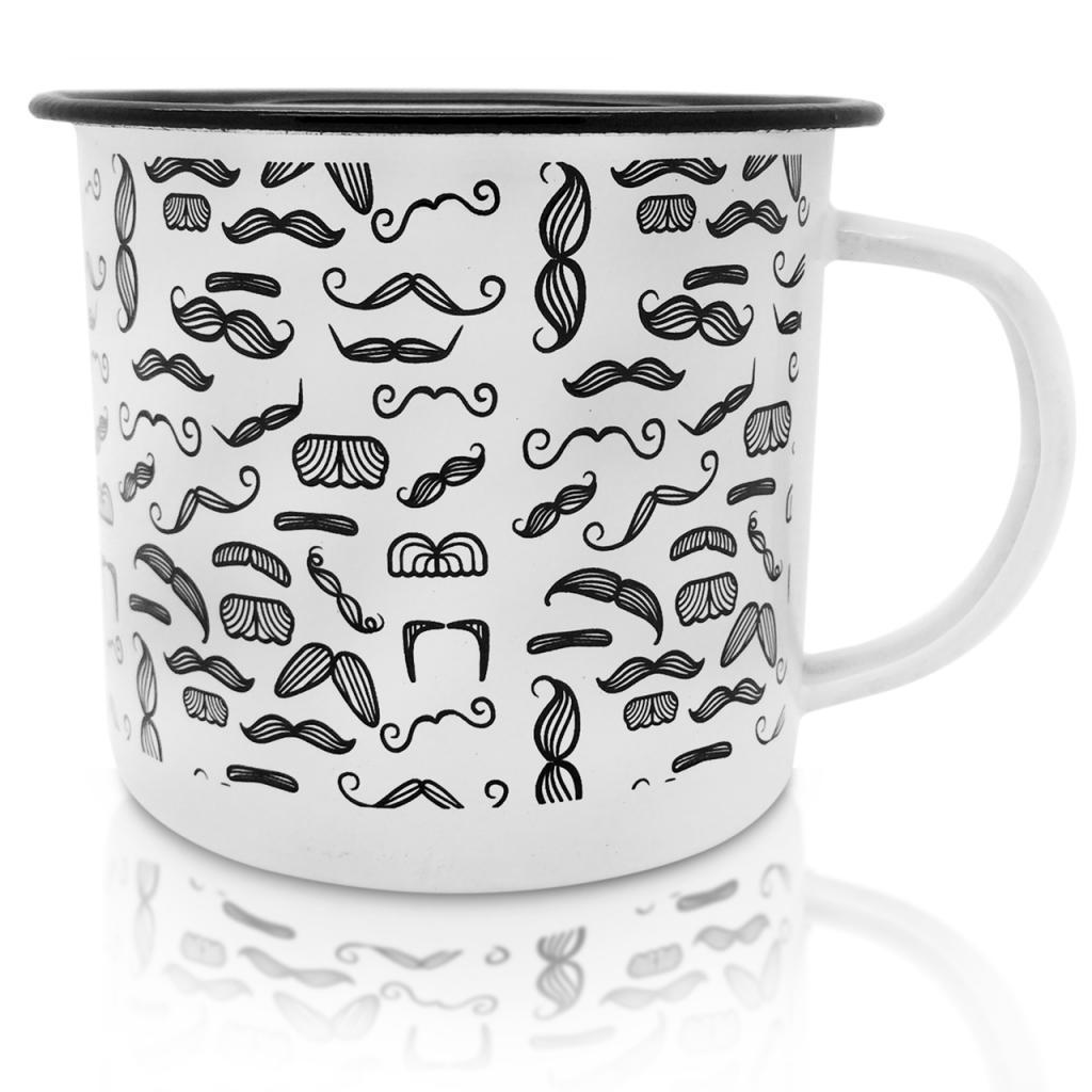 Barber Pro Shave Mug - Moustaches