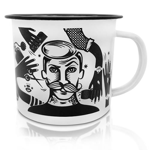 Barber Pro Shave Mug - Clip n Snip